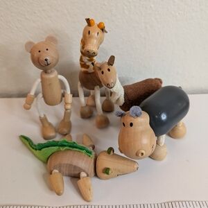 Animalz Wooden Toy Set